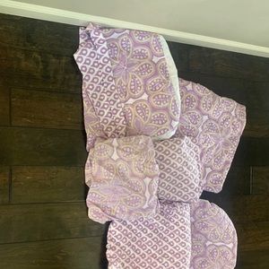 6 piece Land of Nod bedding